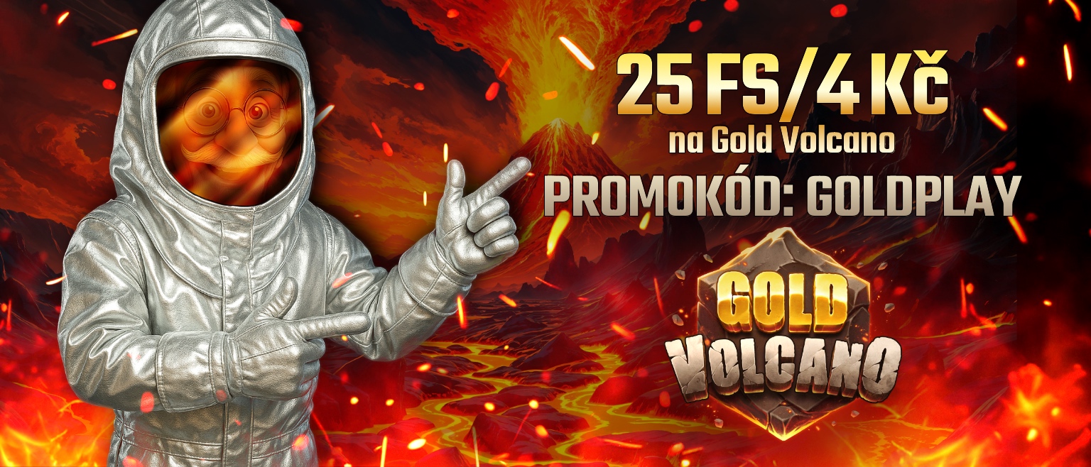 Gold Volcano s promokódem   goldplay